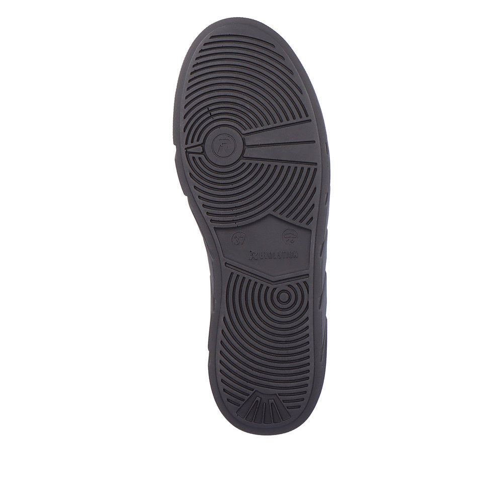 Rieker Evolution Women's Style W0501 Athletic Lace-Up - Black LvmHWWxd