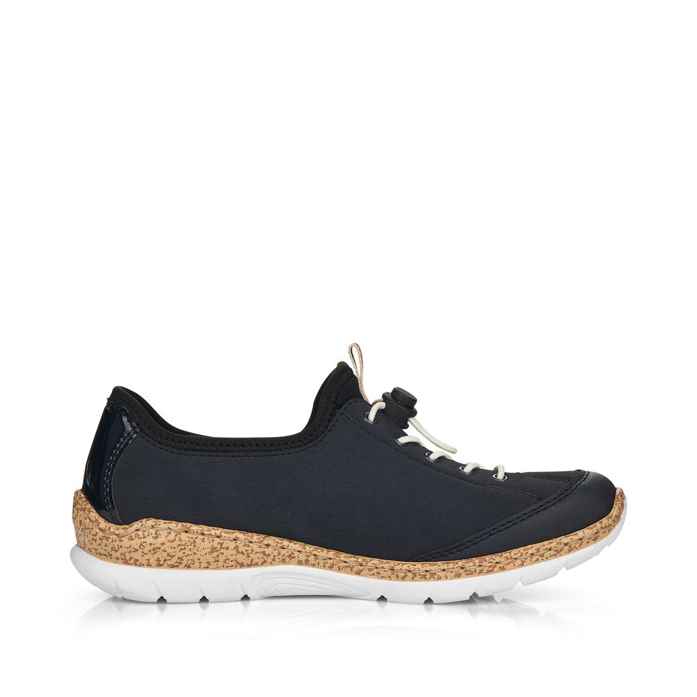 Rieker Women's Style N4263 Athletic Slip-On - Navy qwAobFTW
