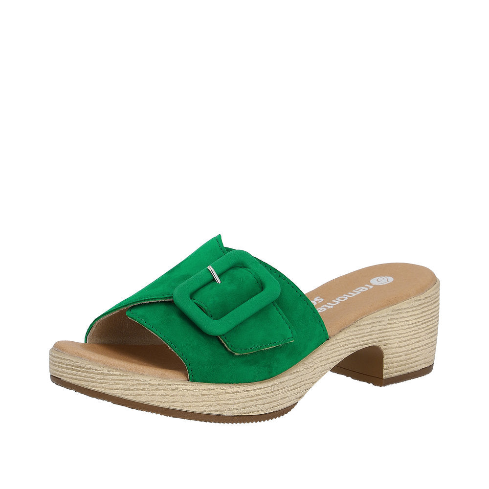 Remonte Women's Style D0N56 Dress Mule - Green