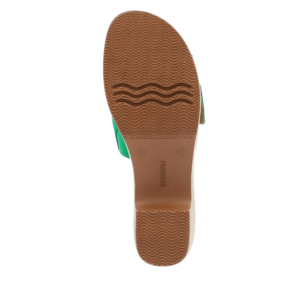 Remonte Women's Style D0N56 Dress Mule - Green nuC3fSLx