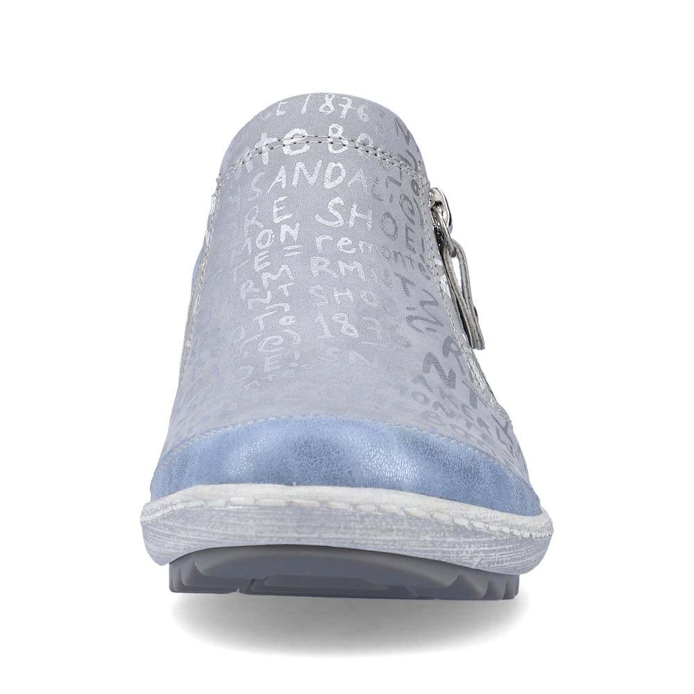 Remonte Women's Style R1428 Casual Zipper - Blue Combination 6dGGskEX
