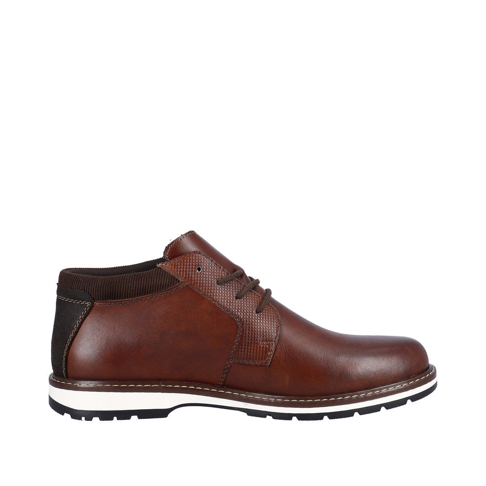 Rieker Leather Men's 10500 Ankle Boots - Red uUhziSwb