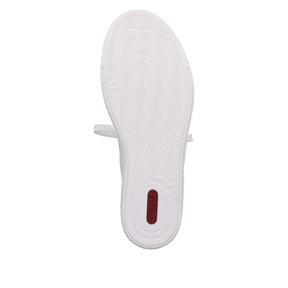 Rieker Women's Style L8802 Athletic Lace-Up - White Combination WJdDg9cl