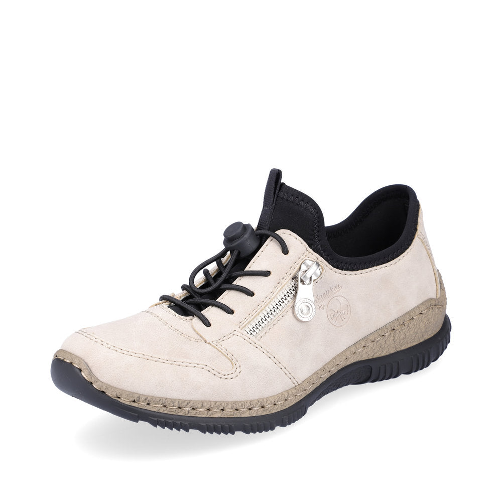 Rieker Leather Women's N32G0-00 - Beige