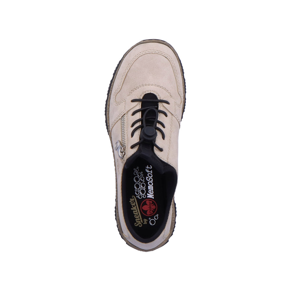 Rieker Leather Women's N32G0-00 - Beige GuutugAK