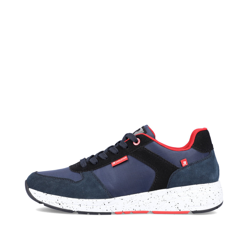 Rieker Evolution Men's Style 07002 Athletic Lace-Up - Blue Combination JSuLnFRR