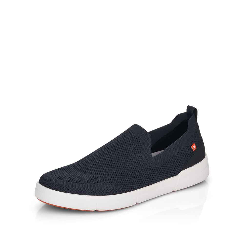 Rieker Evolution Men's Style 07106 Athletic Slip-On - Blue