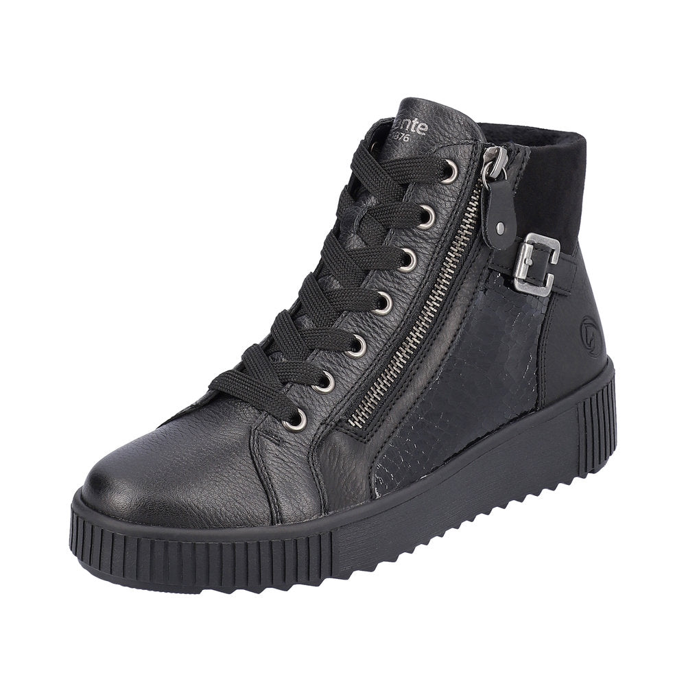 Remonte Synthetic Material Women's Mid Height R7997 Mid-Height Boots - Black