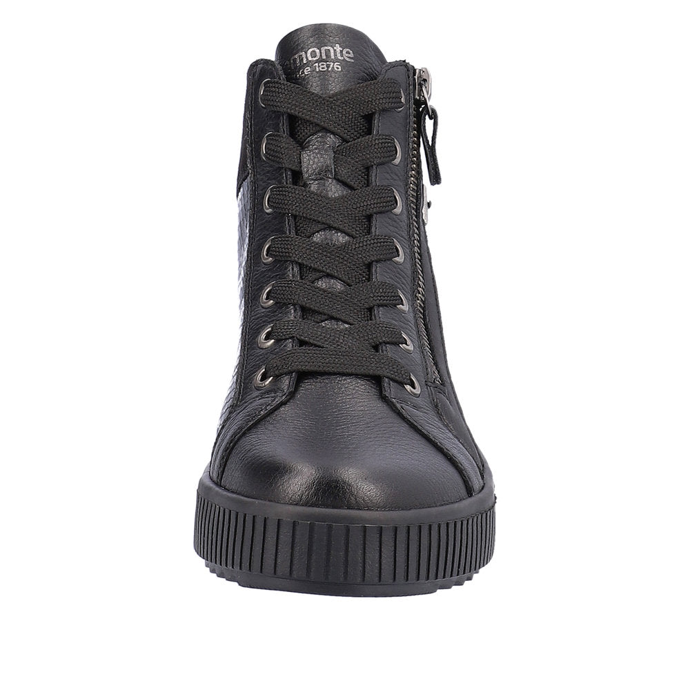 Remonte Synthetic Material Women's Mid Height R7997 Mid-Height Boots - Black h3wozJ7A