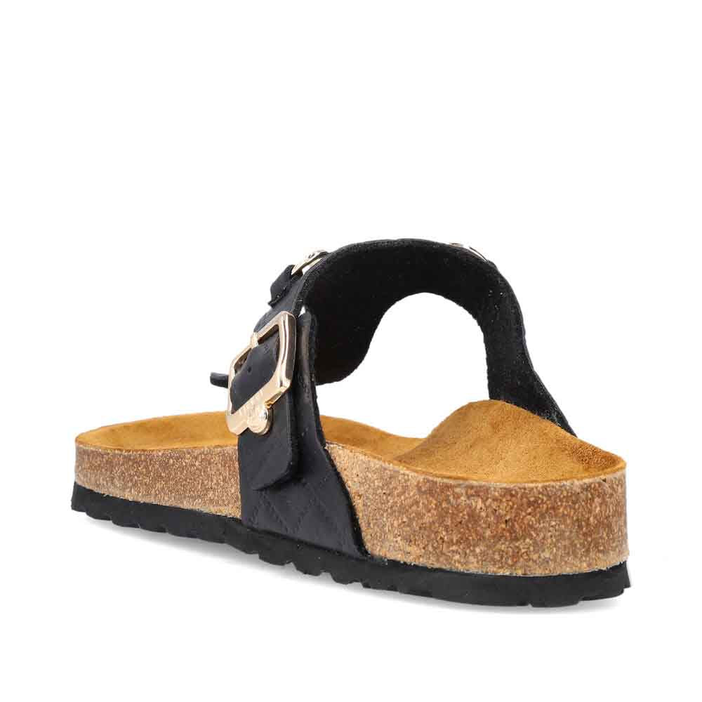 Rieker Women's Style V8390 Casual Flip Flop - Black 9d7zhI3Q