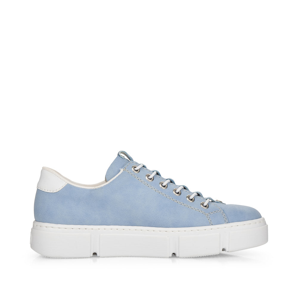 Rieker Women's Style N5952 Athletic Zipper - Blue 3iYR9hSE