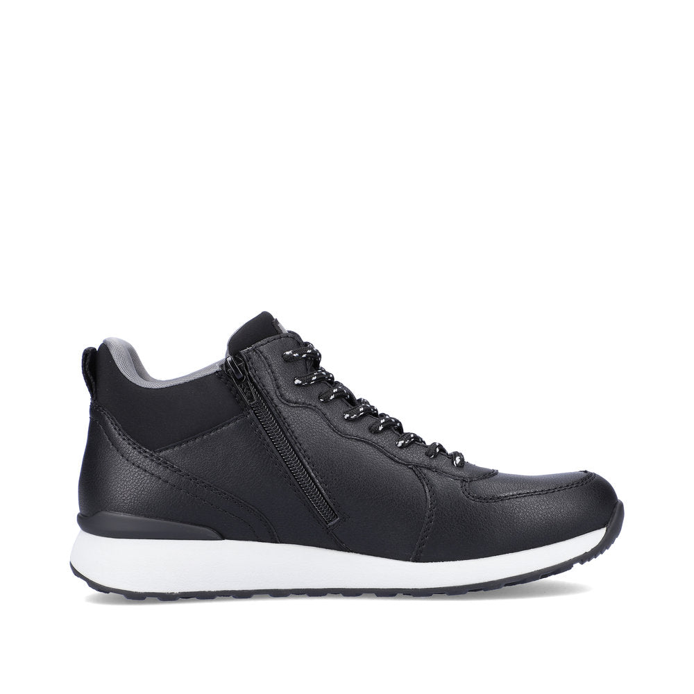 Rieker Evolution Leather Men's 07660-00 Ankle Boots - Black Xmonmw3R