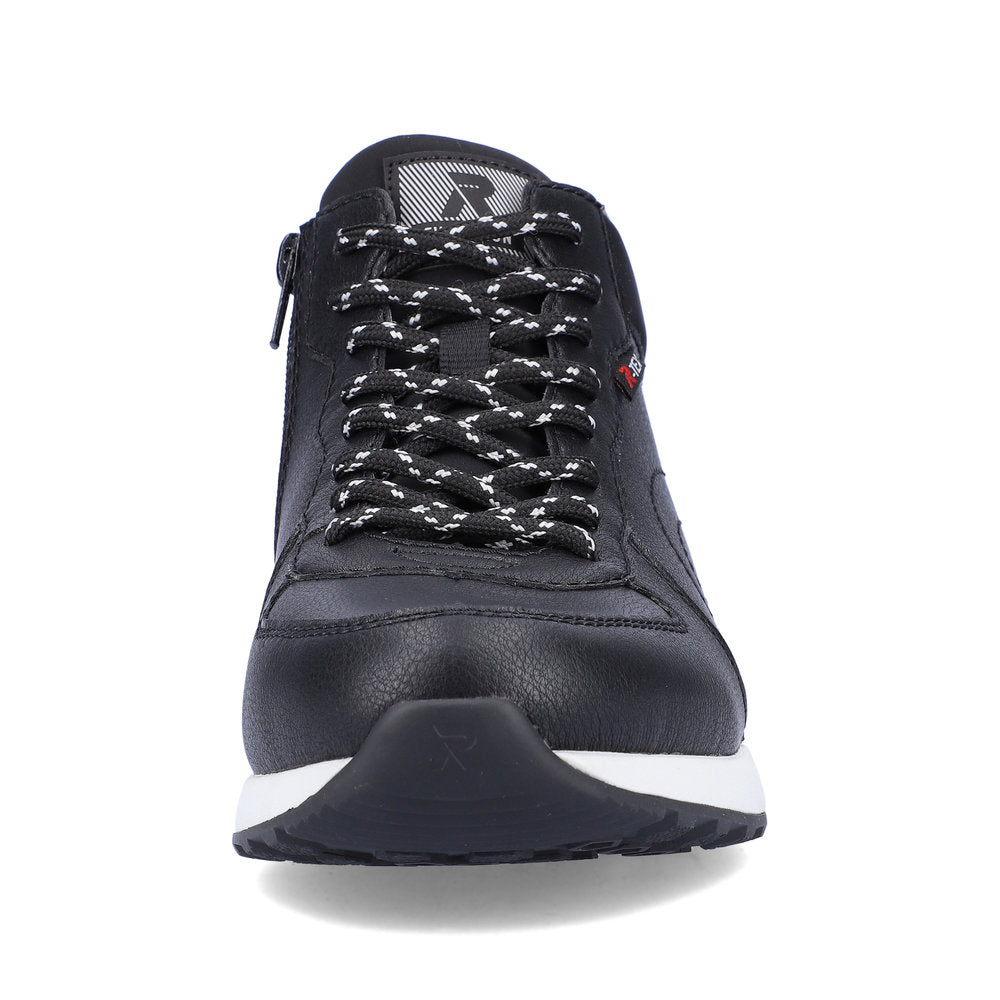 Rieker Evolution Leather Men's 07660-00 Ankle Boots - Black Xmonmw3R