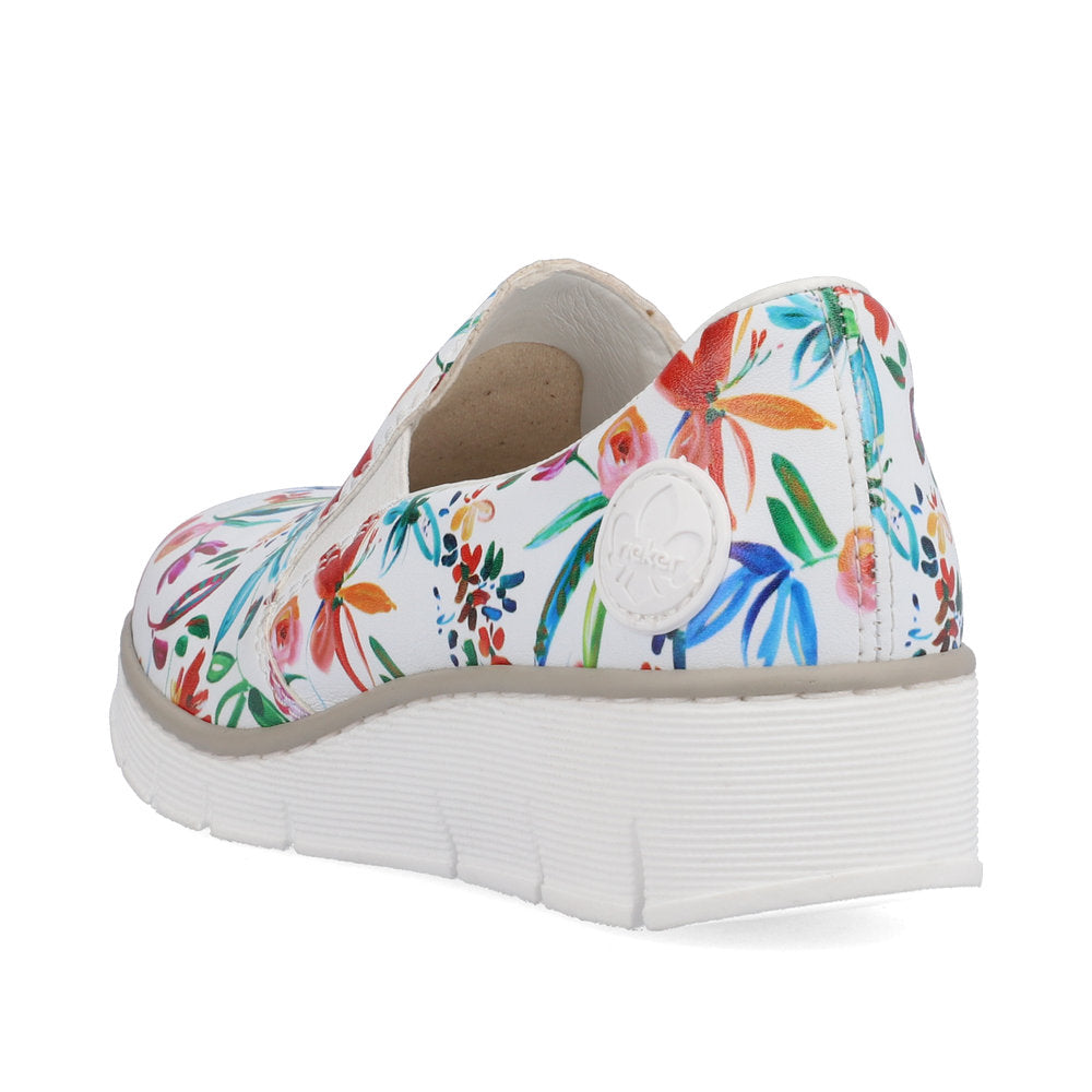 Rieker Women's Style 53766 Casual Slip-On - Multi ffXwWdkR