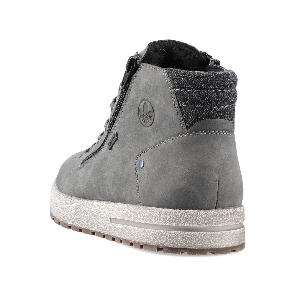 Rieker Synthetic Leather Men's 30721 Ankle Boots - Grey ftFwupw9