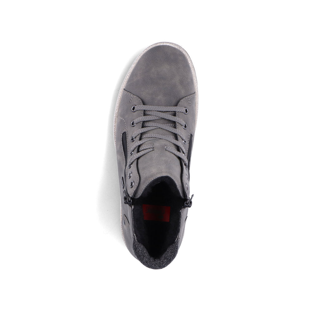 Rieker Synthetic Leather Men's 30721 Ankle Boots - Grey ftFwupw9