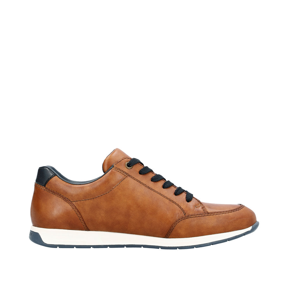 Rieker Men's Style 11903 Casual Lace-Up With Zip - Brown 8RjBt6HX