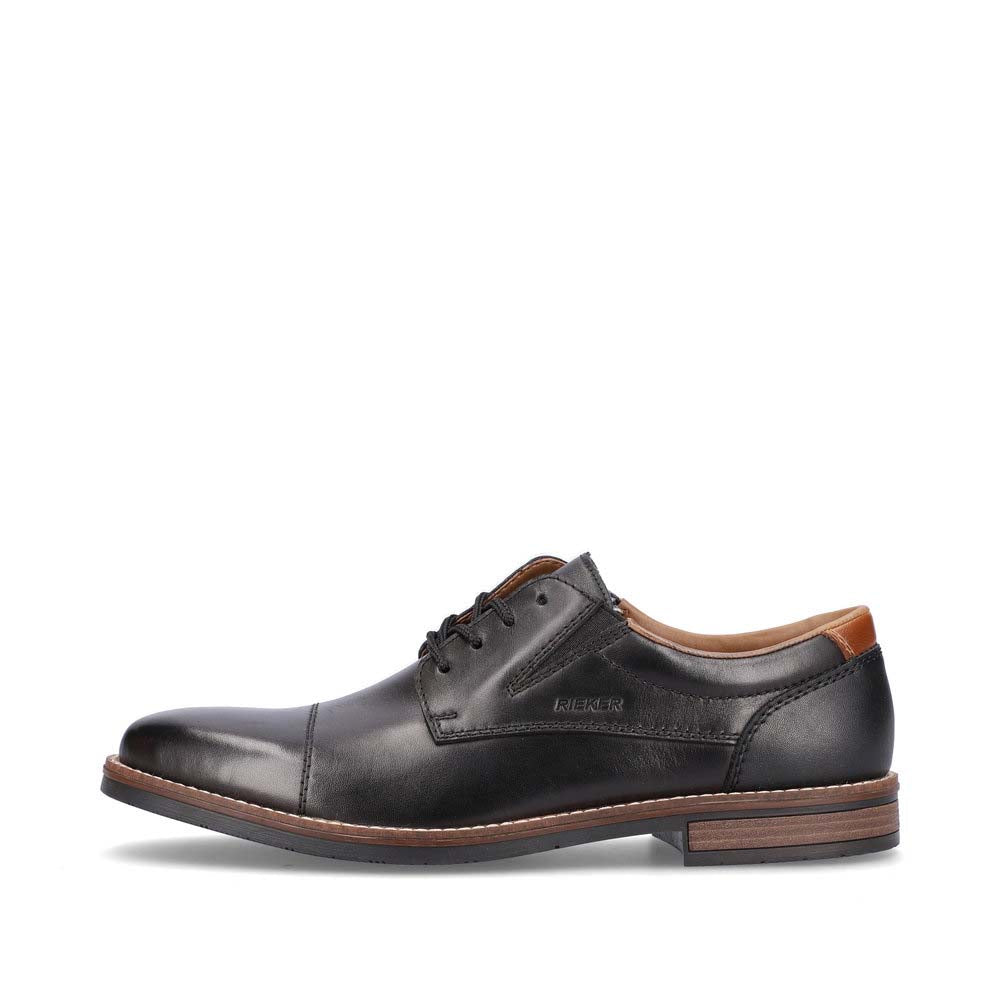 Rieker Men's Style 13506 Dress Lace-Up - Black iN2VAfnR