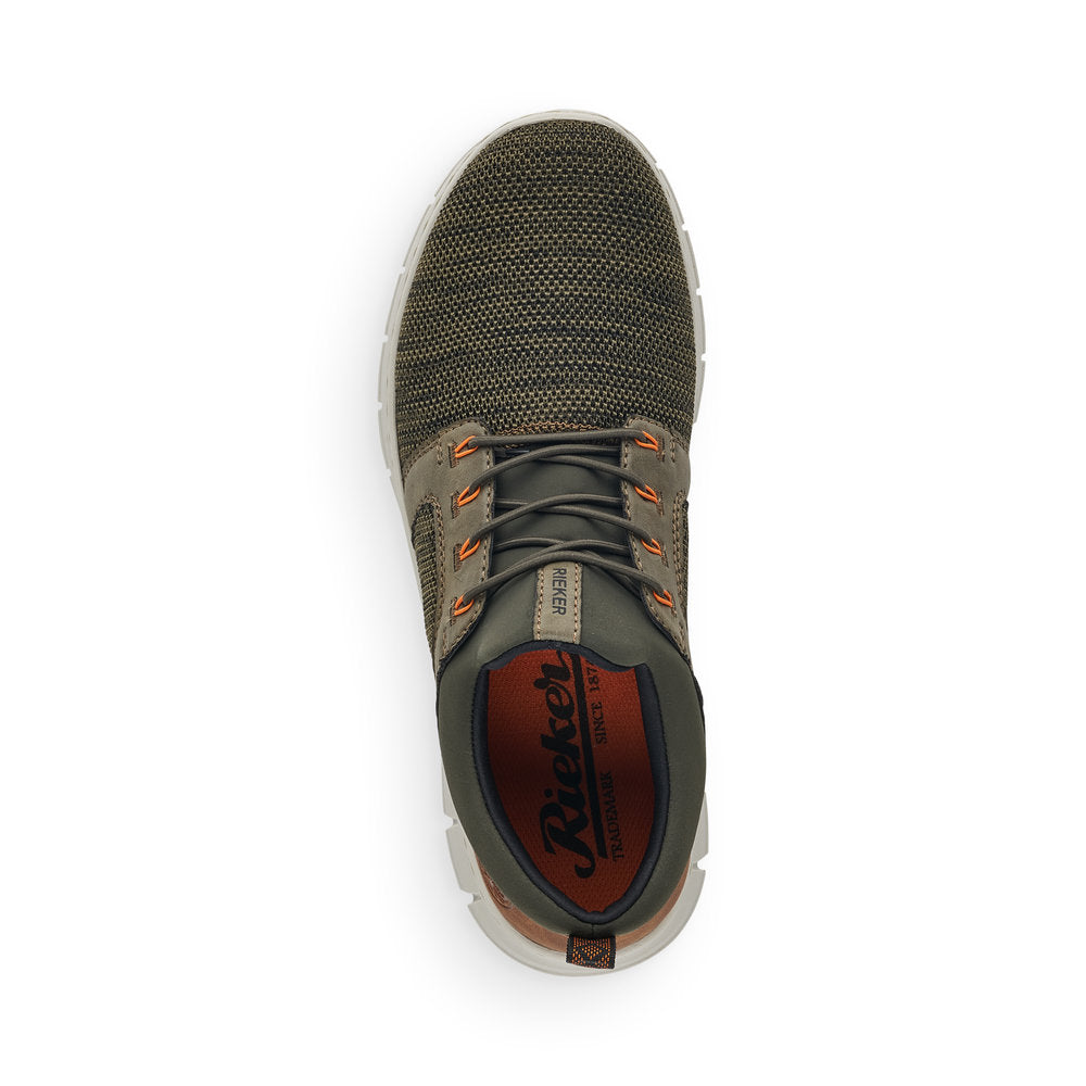 Rieker Men's Style B7796 Athletic Slip-On - Green jhncOEsw