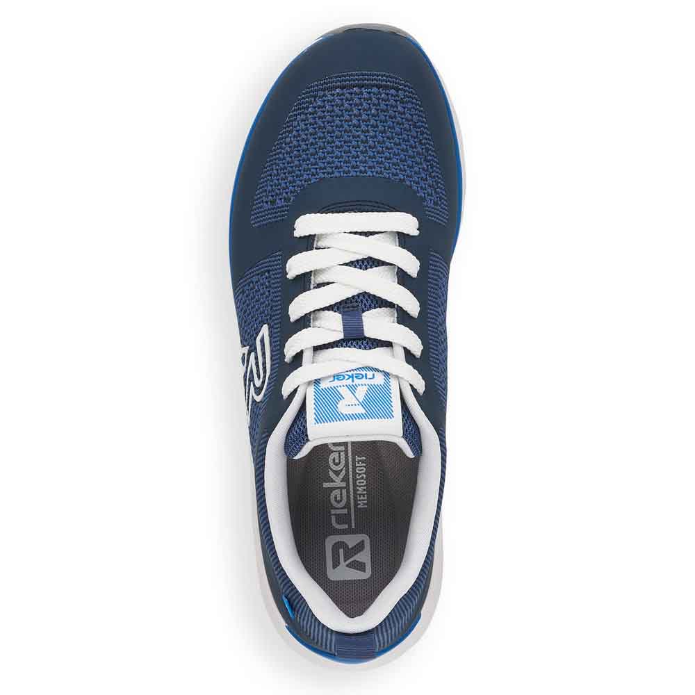 Rieker Evolution Women's Style 40402 Athletic Lace-Up - Blue bIx3X65F