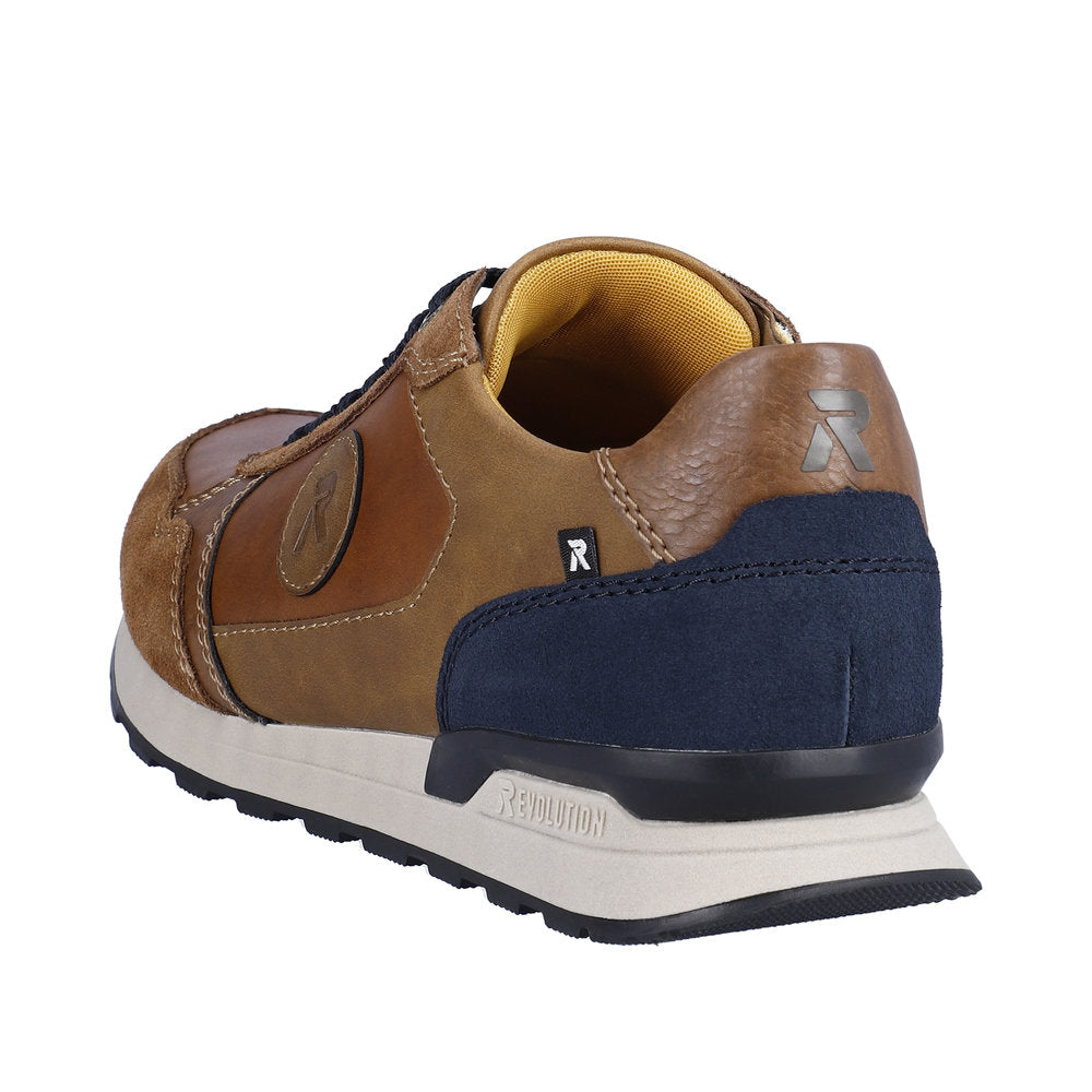 Rieker Evolution Leather Men's U0305 - Brown qEHesn1N