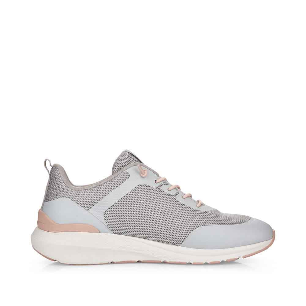 Rieker Evolution Women's Style 40102 Athletic Lace-Up - Grey Combination SY9VXzWS