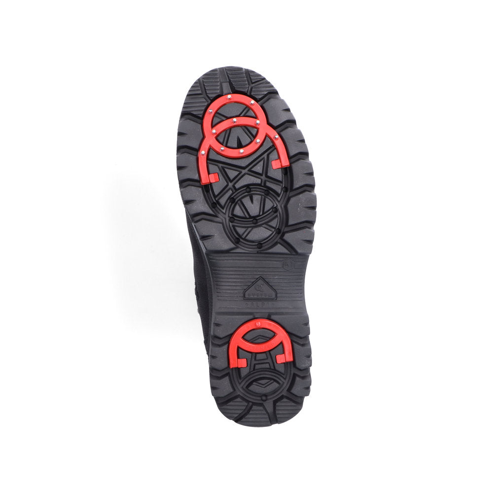 Rieker Synthetic Leather Men's F5484 Ankle Bootsflip Grip - Black qAfBQvMA