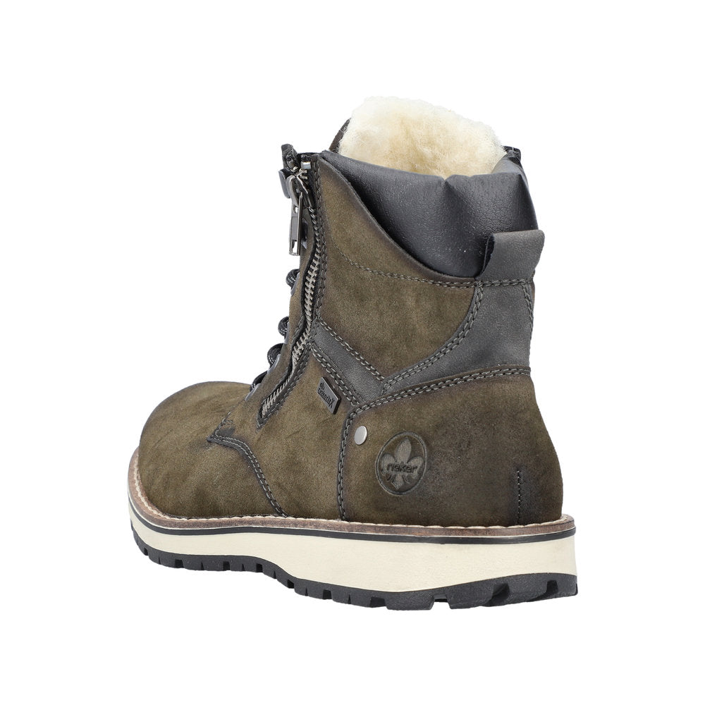 Rieker Synthetic Material Men's 38425-54 Ankle Boots - Green LwapB7eo