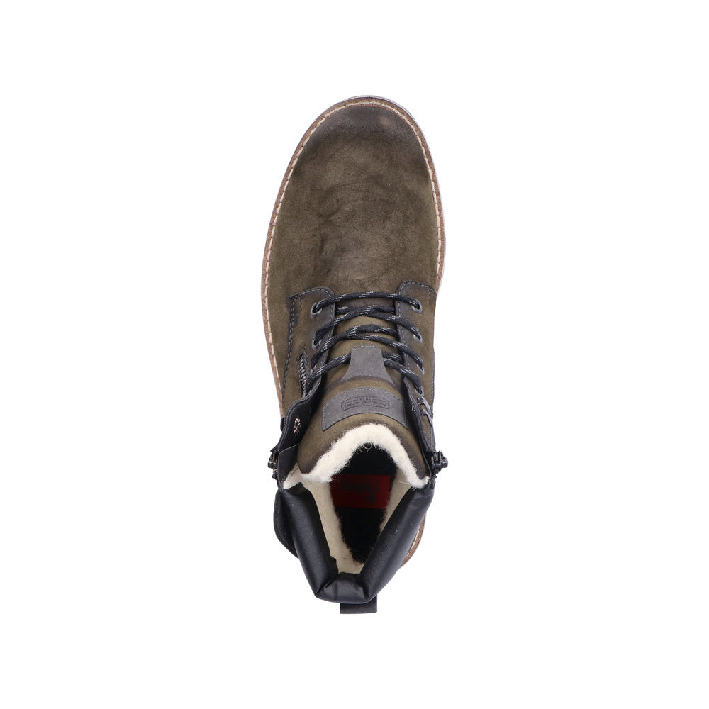 Rieker Synthetic Material Men's 38425-54 Ankle Boots - Green LwapB7eo