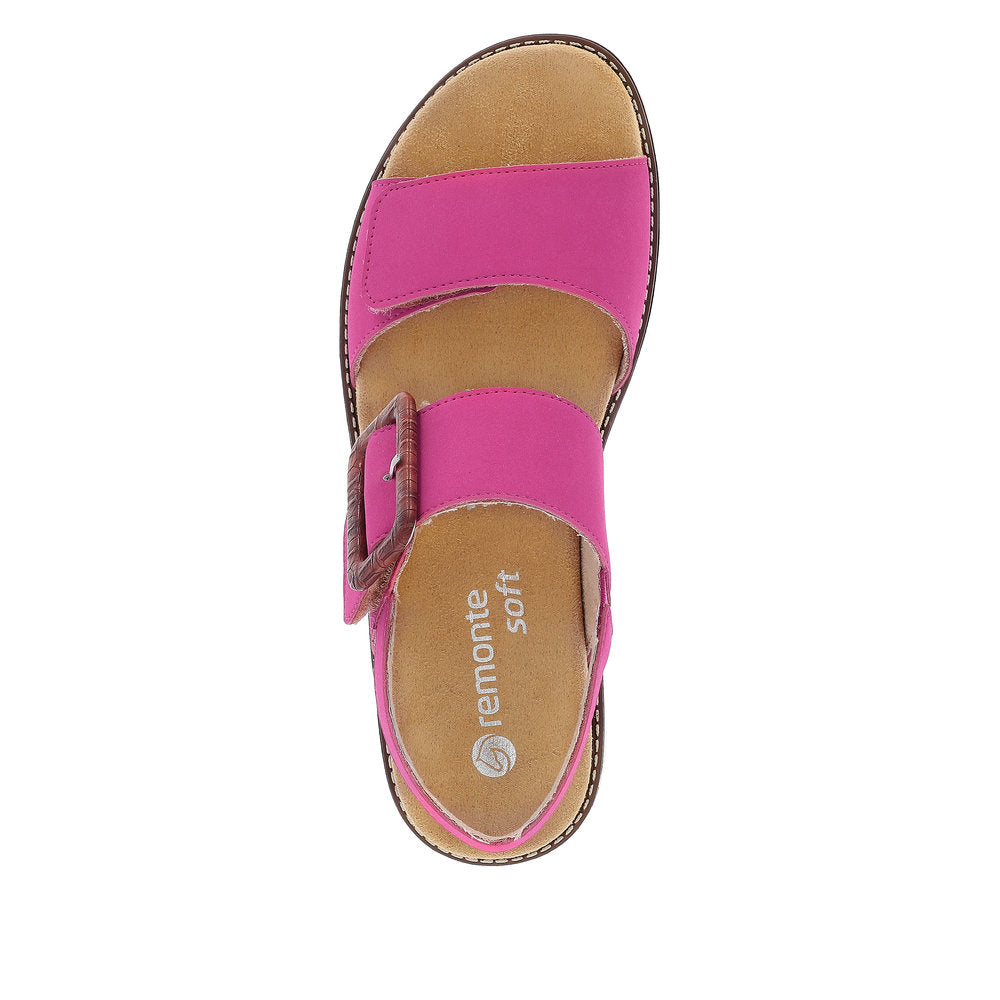 Remonte Women's Style D2067 Casual Sandal - Pink Lf5Eul3M