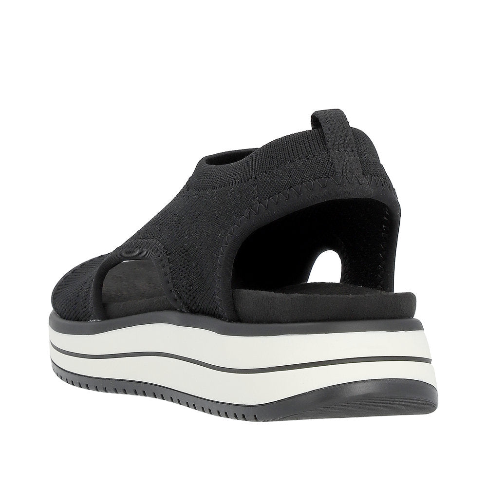 Remonte Women's Style D1J52 Athletic Sandal - Black oDuQOJ9t