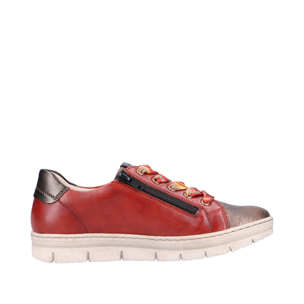 Remonte Leather Women's D5825 - Orange 5JRzwRp7