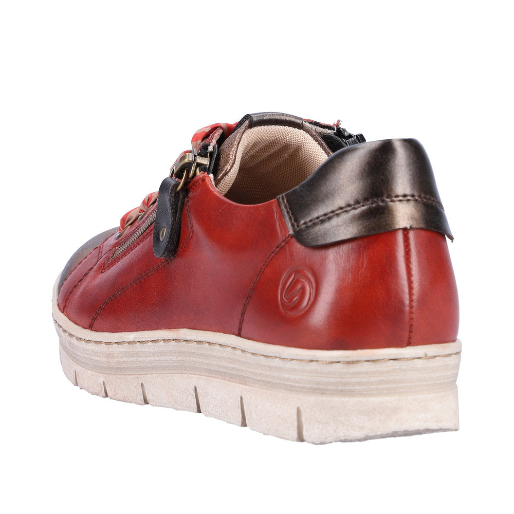 Remonte Leather Women's D5825 - Orange 5JRzwRp7