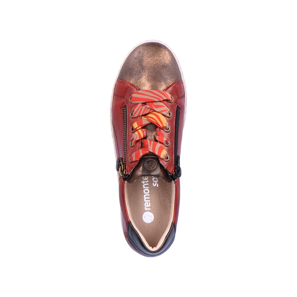 Remonte Leather Women's D5825 - Orange 5JRzwRp7