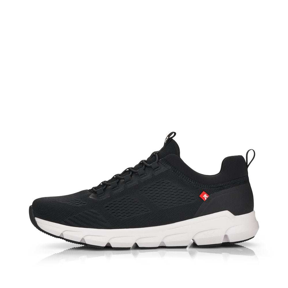 Rieker Evolution Textile Men's 07805 Athleisure Shoes - Black cbIEGd89