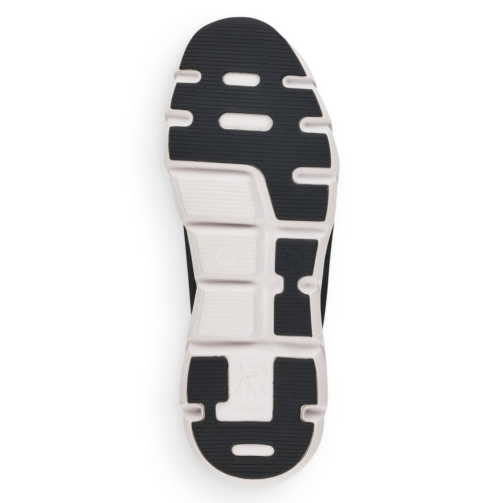 Rieker Evolution Textile Men's 07805 Athleisure Shoes - Black cbIEGd89
