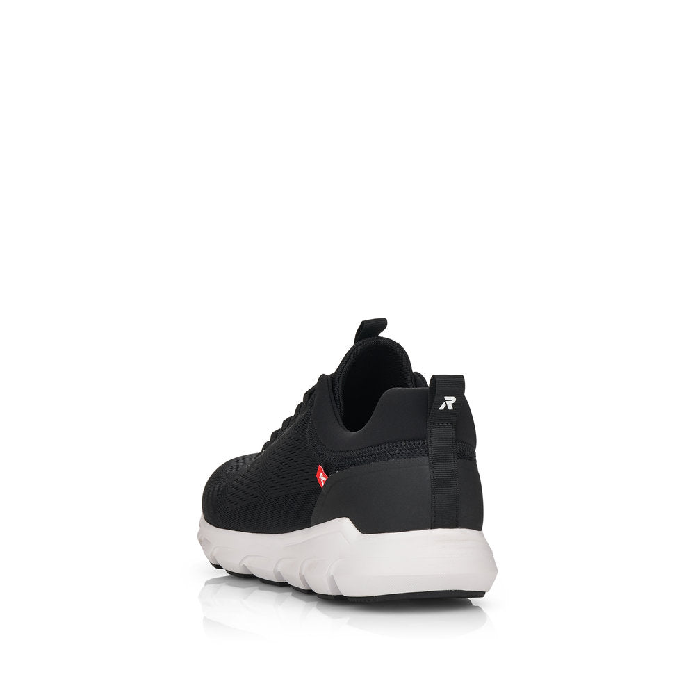 Rieker Evolution Textile Men's 07805 Athleisure Shoes - Black cbIEGd89