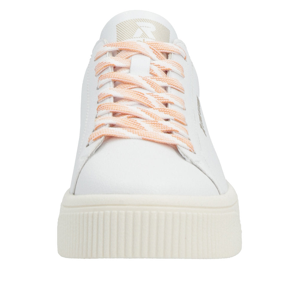 Rieker Evolution Women's Style W0704 Athletic Lace-Up - Orange W7YO9raE