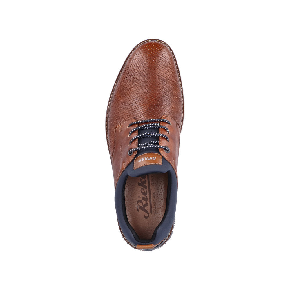Rieker Men's Style 14450 Dress Slip-On - Brown DUNmQBzY