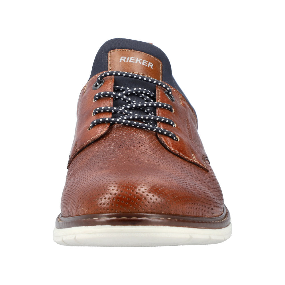 Rieker Men's Style 14450 Dress Slip-On - Brown DUNmQBzY