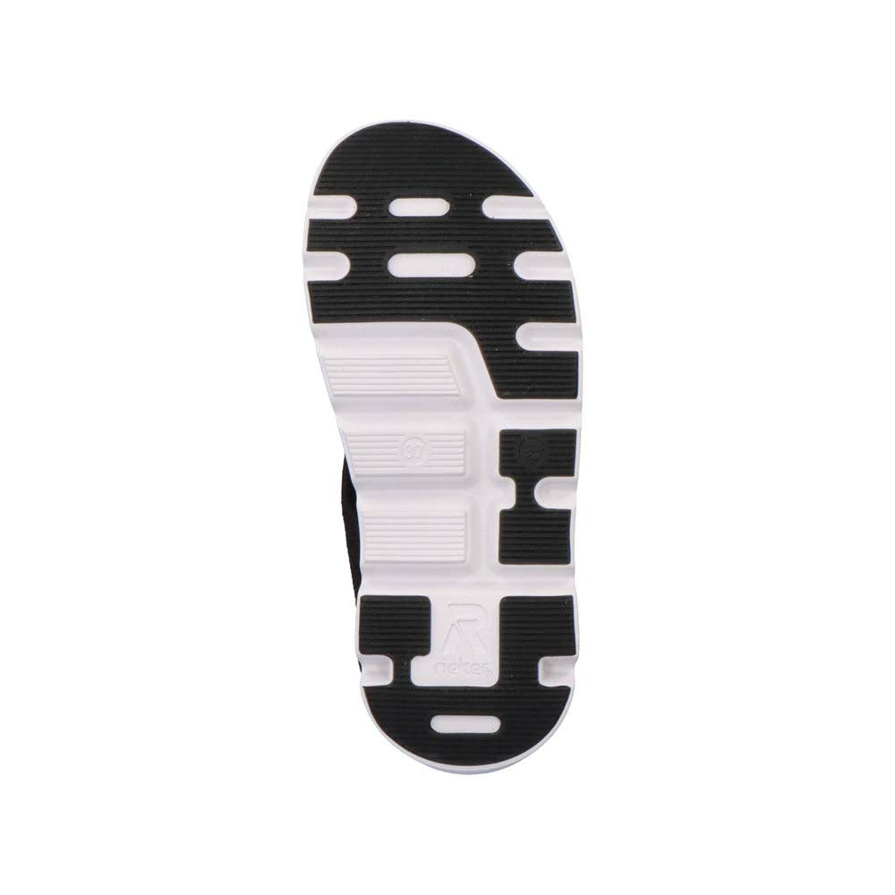 Rieker Evolution Women's Style V8407 Athletic Sandal - Black S4bWs3JE