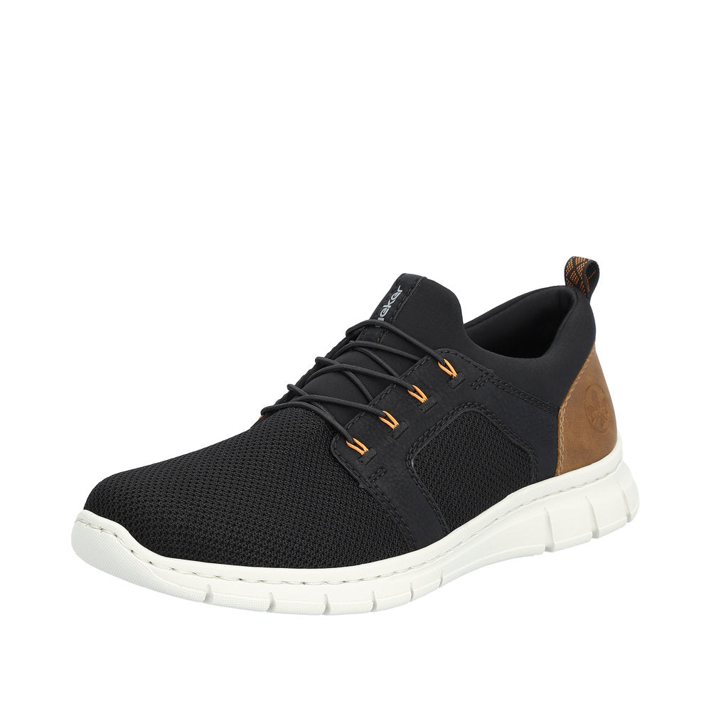 Rieker Men's Style B7796 Athletic Slip-On - Black
