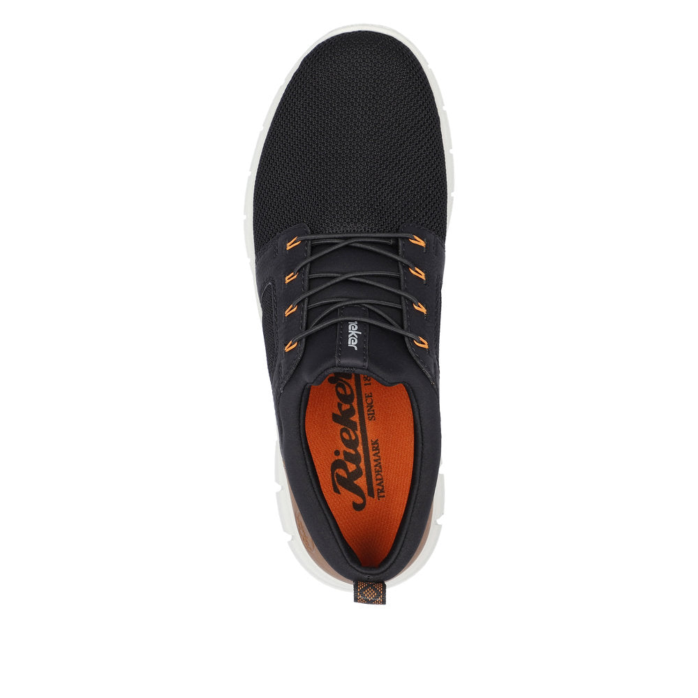 Rieker Men's Style B7796 Athletic Slip-On - Black JEQY54Cb