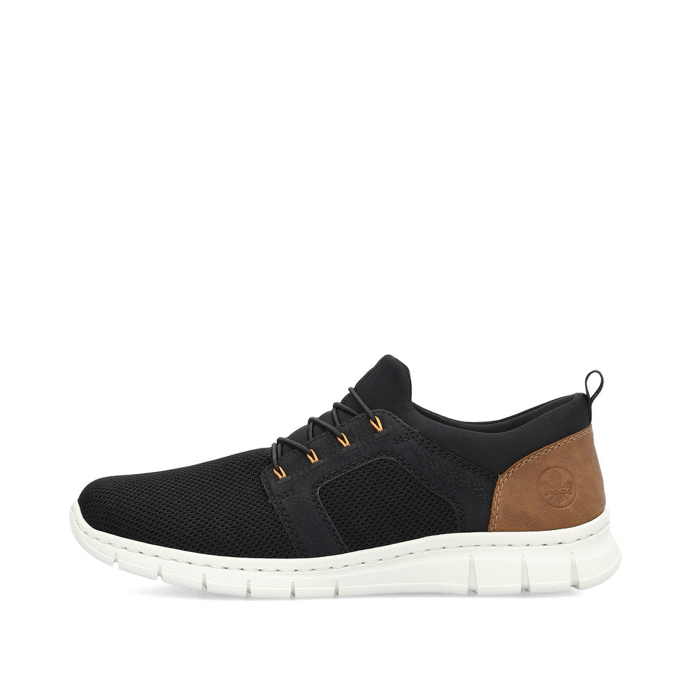 Rieker Men's Style B7796 Athletic Slip-On - Black JEQY54Cb