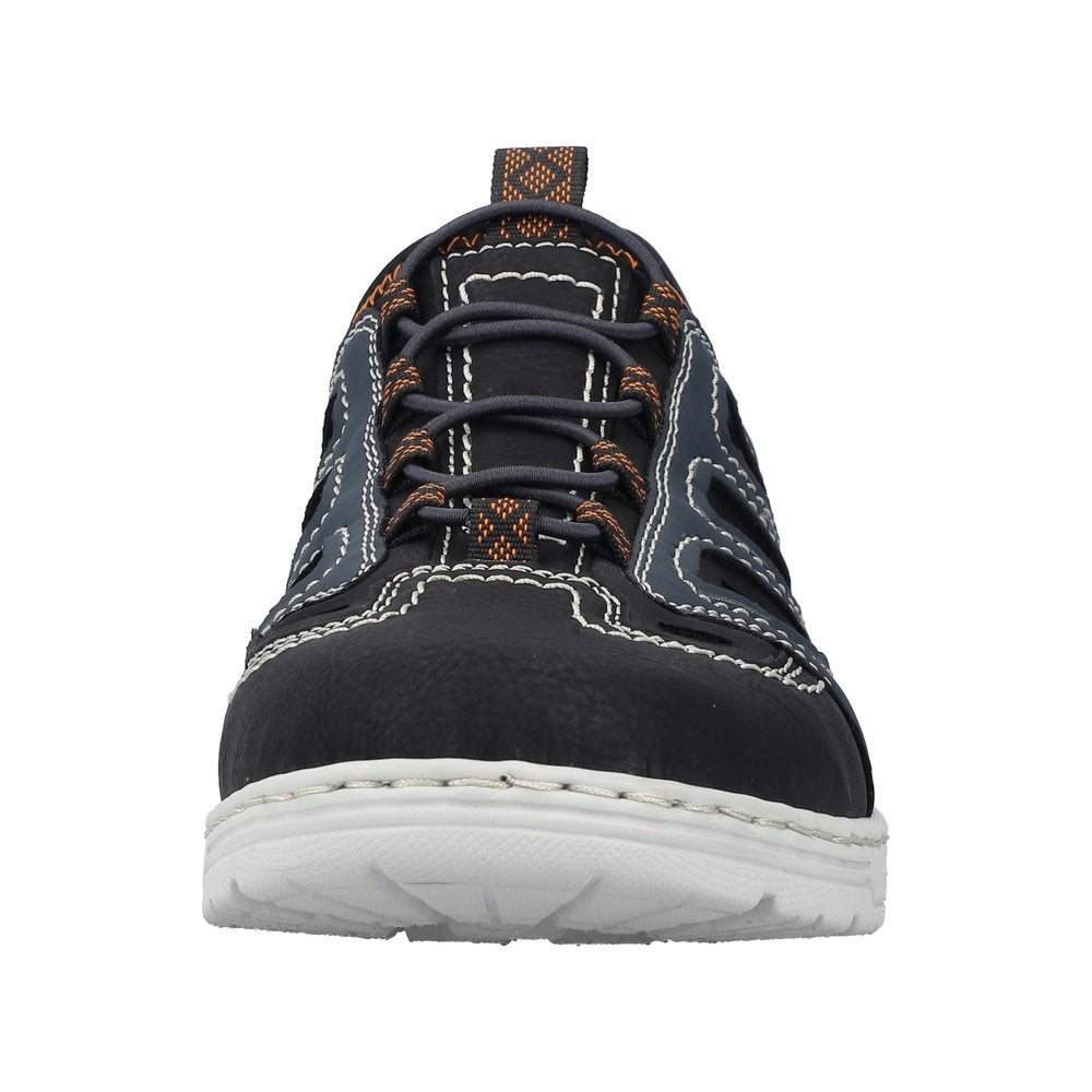 Rieker Men's Style 08665 Athletic Trekking - Blue Combination qXv4DGqQ