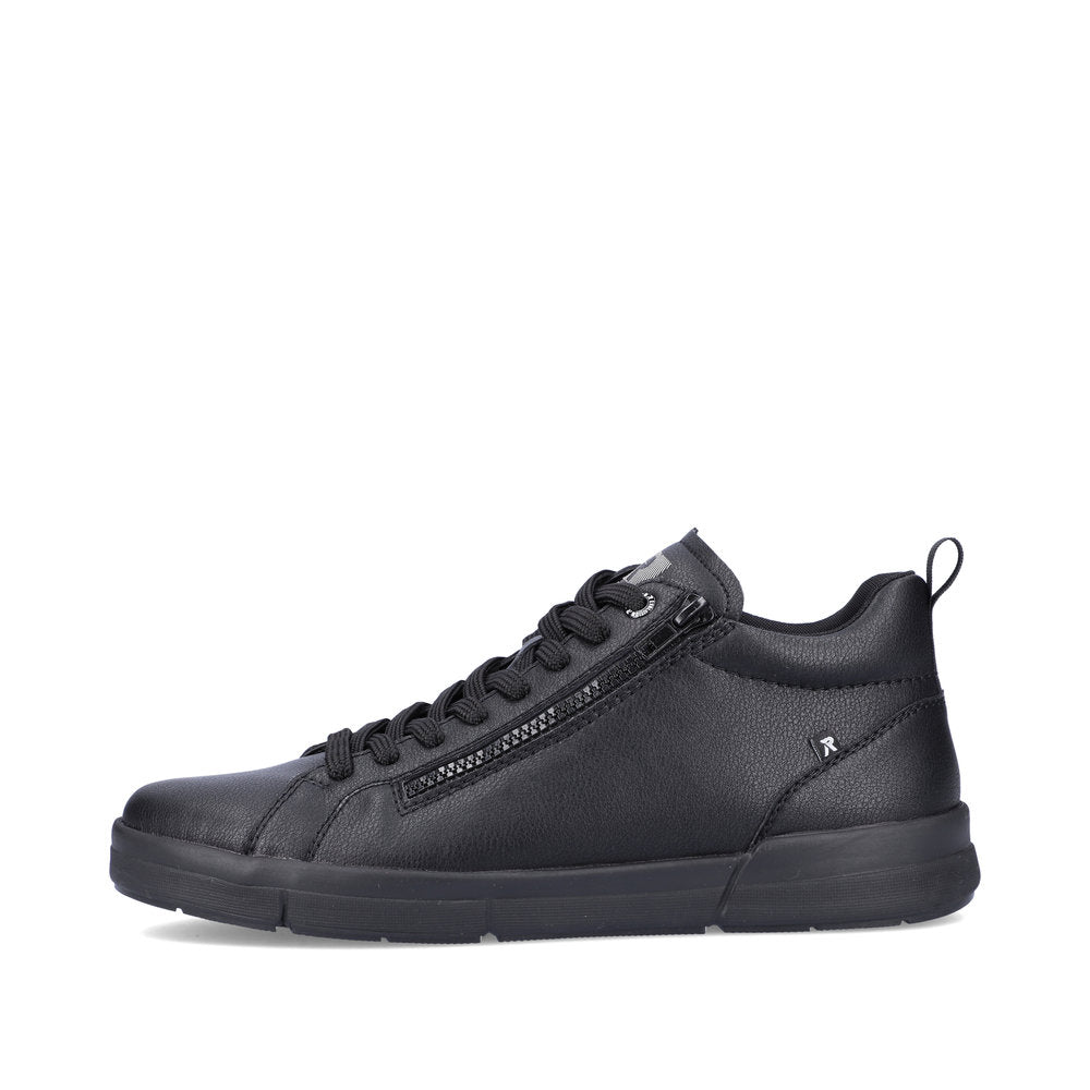 Rieker Evolution Leather Men's 07160 Ankle Boots - Black VULoFrGT