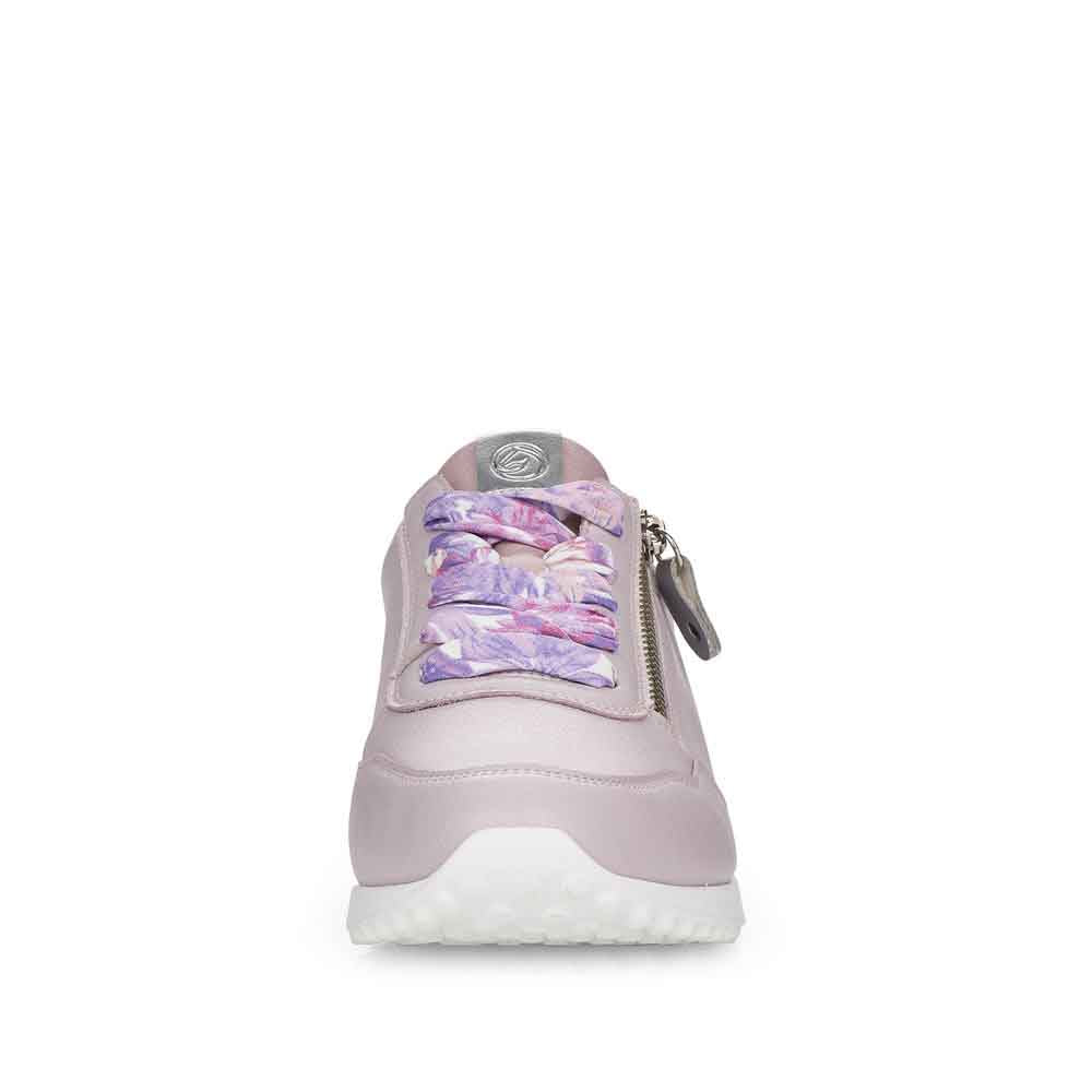 Remonte Women's Style D3101 Casual Lace-Up With Zip - Pink dsubbaDo