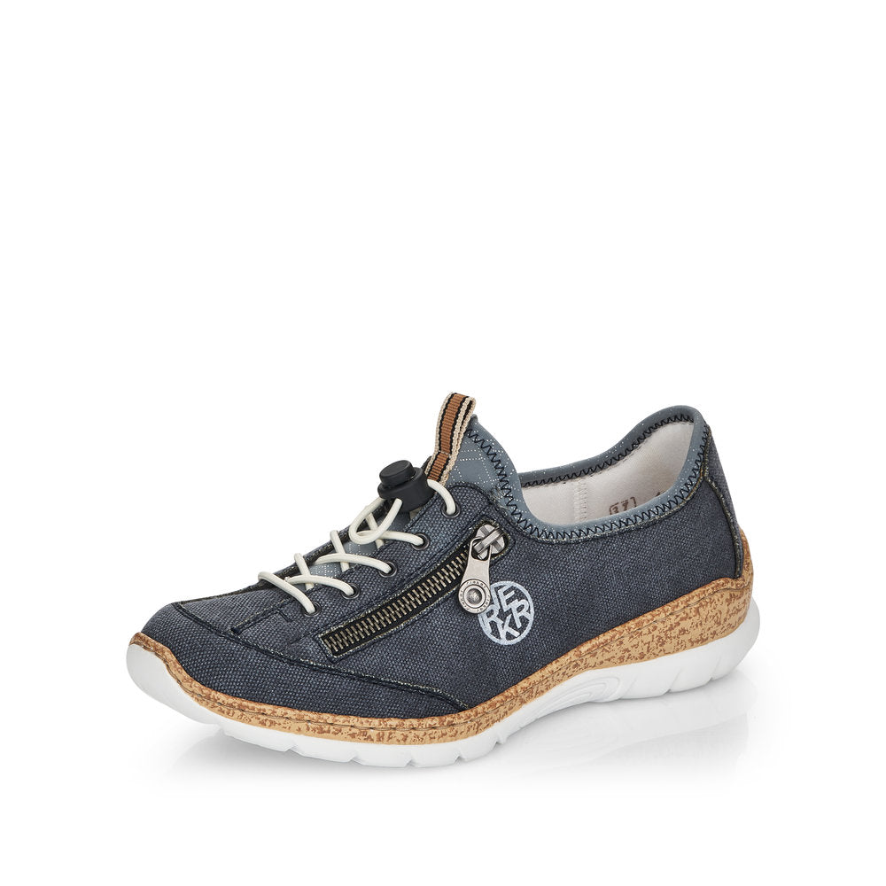 Rieker Women's Style N4263 Athletic Slip-On - Blue