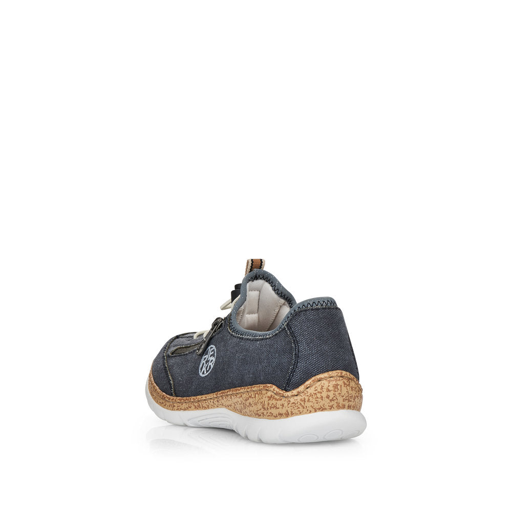 Rieker Women's Style N4263 Athletic Slip-On - Blue 8wFoifev