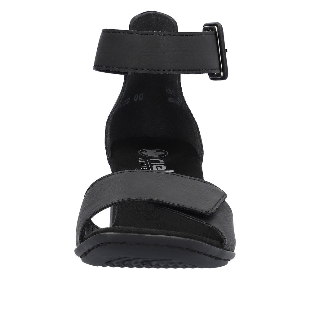 Rieker Women's Style 64750 Dress Sandal - Black oBRGETCS